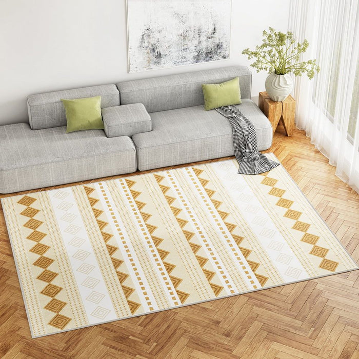 Artiss Floor Rugs 200x290cm Washable Area Mat Large Carpet Soft Short Pile Ella -Home Living Store - -