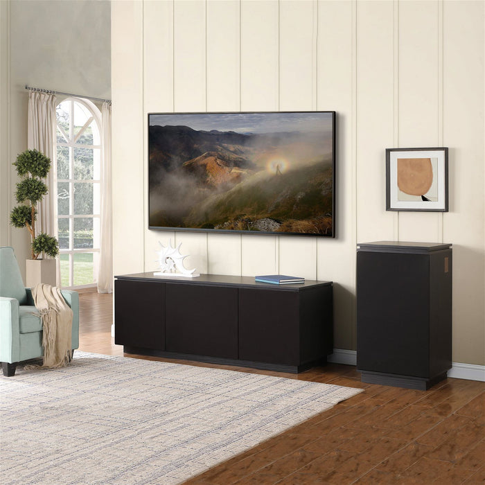 BROADWAY1800BLK Entertainment Unit by Tauris™ -Home Living Store - -