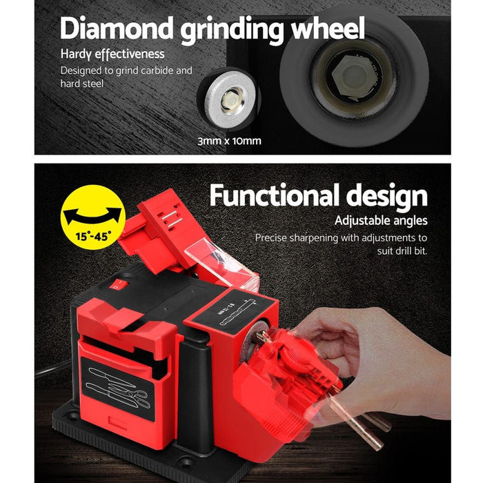 Electric Multi Tool Sharpener Function Drill Bit Knife Scissors Chisel -Home Living Store - -