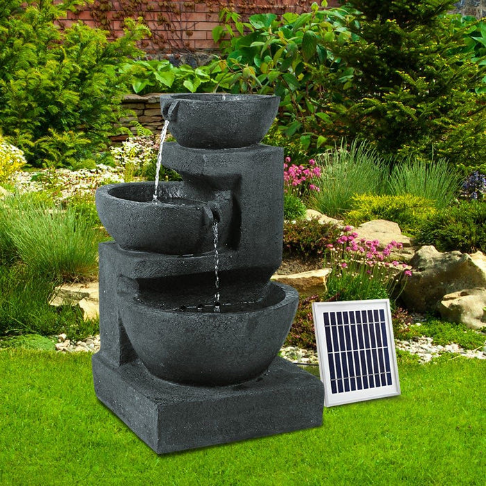 Gardeon Solar Fountain with LED Lights -Home Living Store - -
