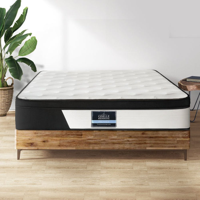 Giselle Bedding 30cm Mattress Euro Top Queen -Home Living Store - -