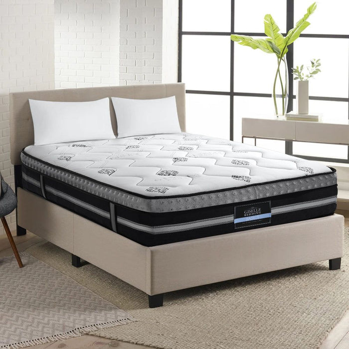 Giselle Bedding 35cm Mattress Cool Gel Memory Foam Queen -Home Living Store - -