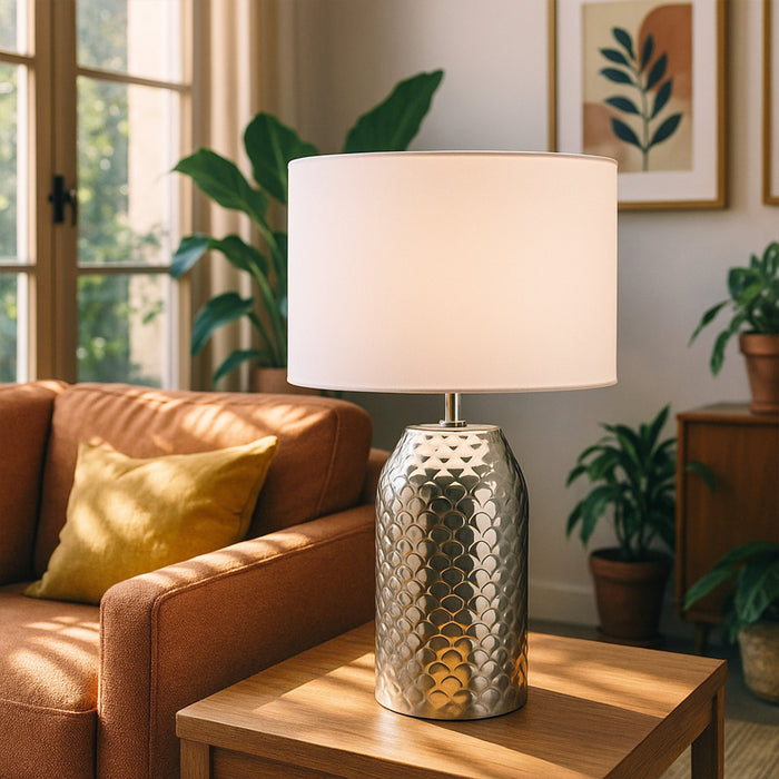 Helen Table Lamp Silver by Urban Style