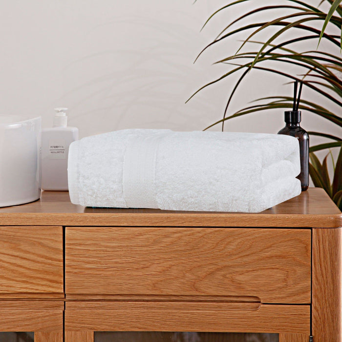 Linenland Extra Large Bath Sheet Towel 89 x 178cm - White -Home Living Store - -