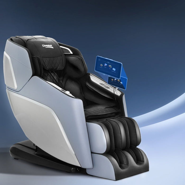 Livemor 4D Massage Chair Electric Recliner Home Massager Garin -Home Living Store - -