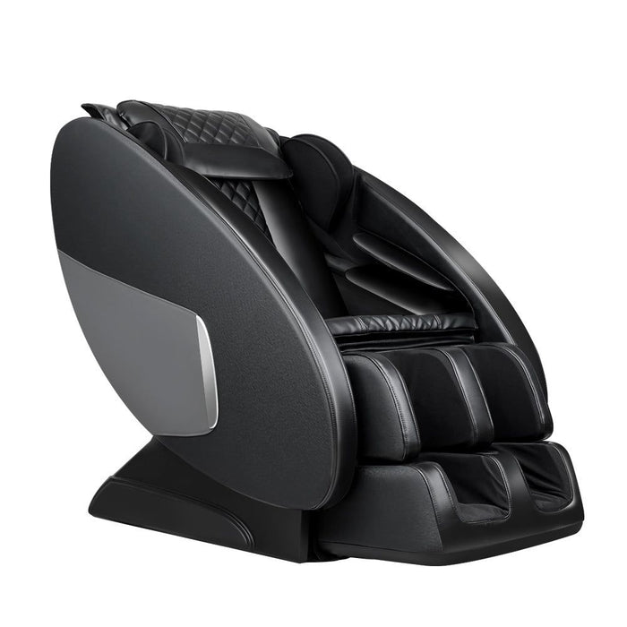 Livemor Massage Chair Electric Recliner Massager Black Ellmue -Home Living Store - -