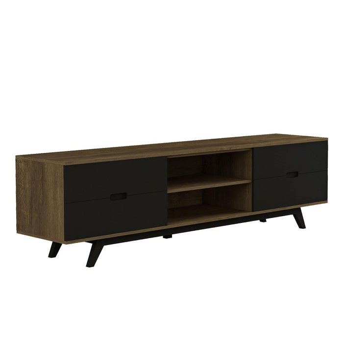 NOVA 1800 Entertainment Unit Dark Oak by Tauris - Home Living Store - Entertainment Unit