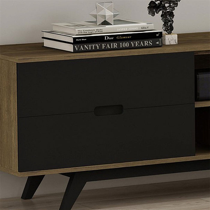 NOVA 1800 Entertainment Unit Dark Oak by Tauris - Home Living Store - Entertainment Unit