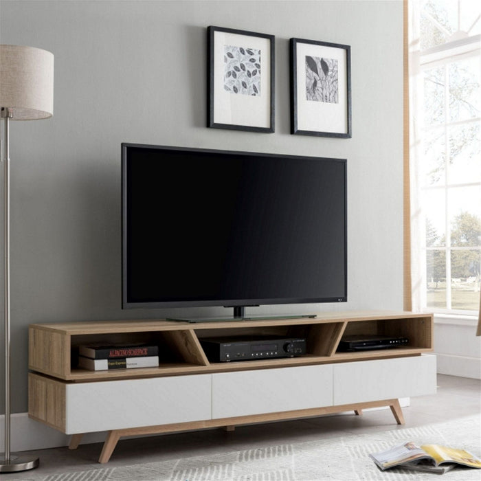 SILVERTON1800 TV Unit Oak by Criterion - Home Living Store - Entertainment Unit