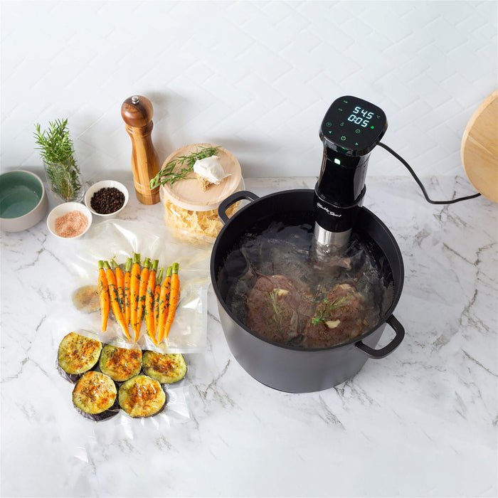 Sous Vide Precision Cooker with Touchscreen Display, WiFi app control 1100W -Home Living Store - -