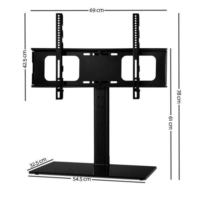 Table Top TV Swivel Mounted Stand -Home Living Store - -