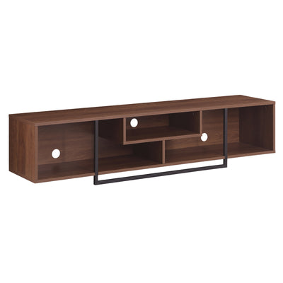Vader 1800 Dark Oak, Open style Entertainment Unit, TV Cabinet by Tauris™-Home Living Store-