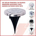 12x Solar Powered LED Buried Inground Recessed Light Garden Outdoor Deck Path-#product_category#-Home Living Store
