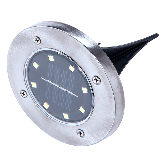 12x Solar Powered LED Buried Inground Recessed Light Garden Outdoor Deck Path-#product_category#-Home Living Store