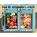 Glacio 50L Portable Fridge Freezer Fridges Cooler Camping 12V/24V/240V Caravan -Home Living Store - -  