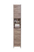 Alto Bathroom Tallboy Narrow High Cabinet With 2 Doors/2 Shleves - Walnut -Home Living Store - -  