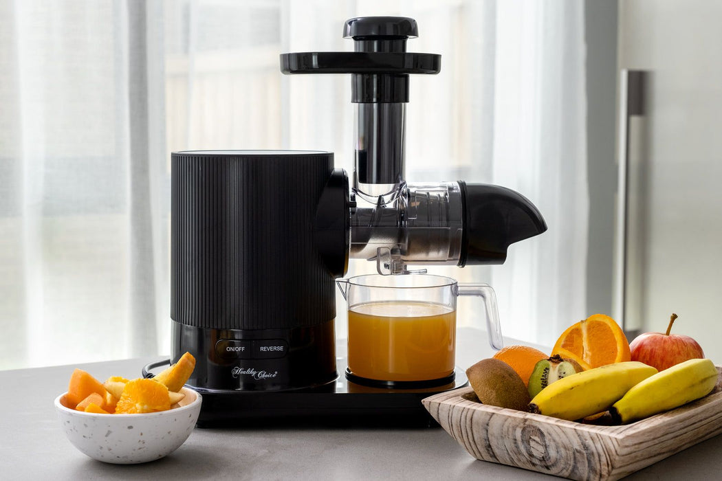 Cold Press Slow Juicer 150W w 500ml Juice Pulp Containers Home Living Store