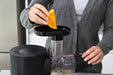 Cold Press Slow Juicer, 150W w/ 500ml Juice & Pulp Containers -Home Living Store - -  