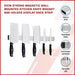 51cm Strong Magnetic Wall Mounted Kitchen Knife Magnet Bar Holder Display Rack Strip-#product_category#-Home Living Store