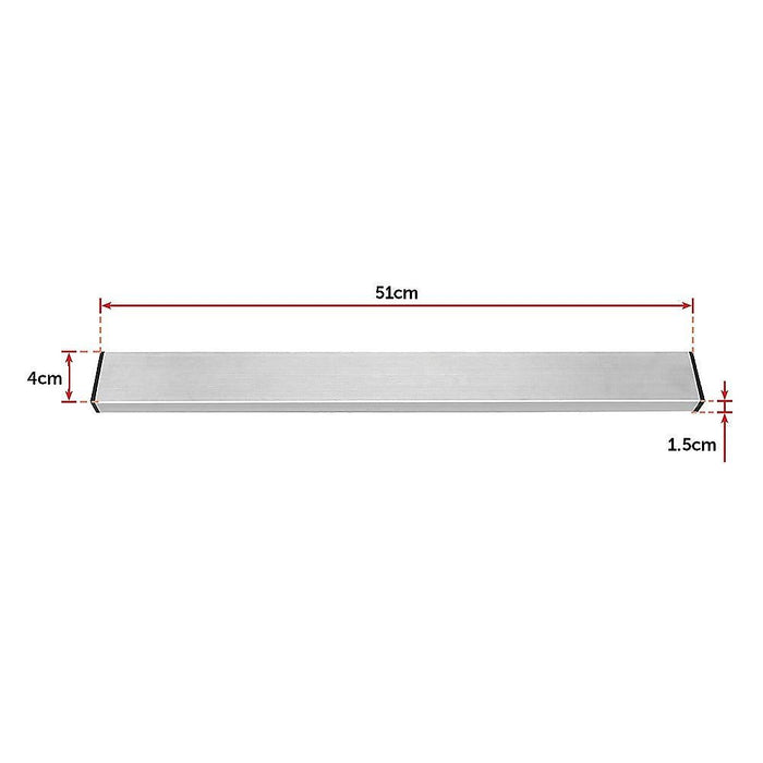 51cm Strong Magnetic Wall Mounted Kitchen Knife Magnet Bar Holder Display Rack Strip-#product_category#-Home Living Store