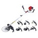 62CC Pole Chainsaw Petrol 7 In 1 Brush Cutter Whipper Snipper Multi Tools-#product_category#-Home Living Store