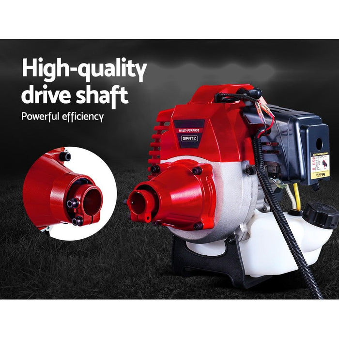 62CC Pole Chainsaw Petrol 7 In 1 Brush Cutter Whipper Snipper Multi Tools-#product_category#-Home Living Store