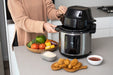 6L Air Fryer + Pressure Cooker (Silver) Kitchen Appliance-#product_category#-Home Living Store