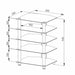 ACE 5 Tier HIFI Rack by Tauris™-#product_category#-Home Living Store