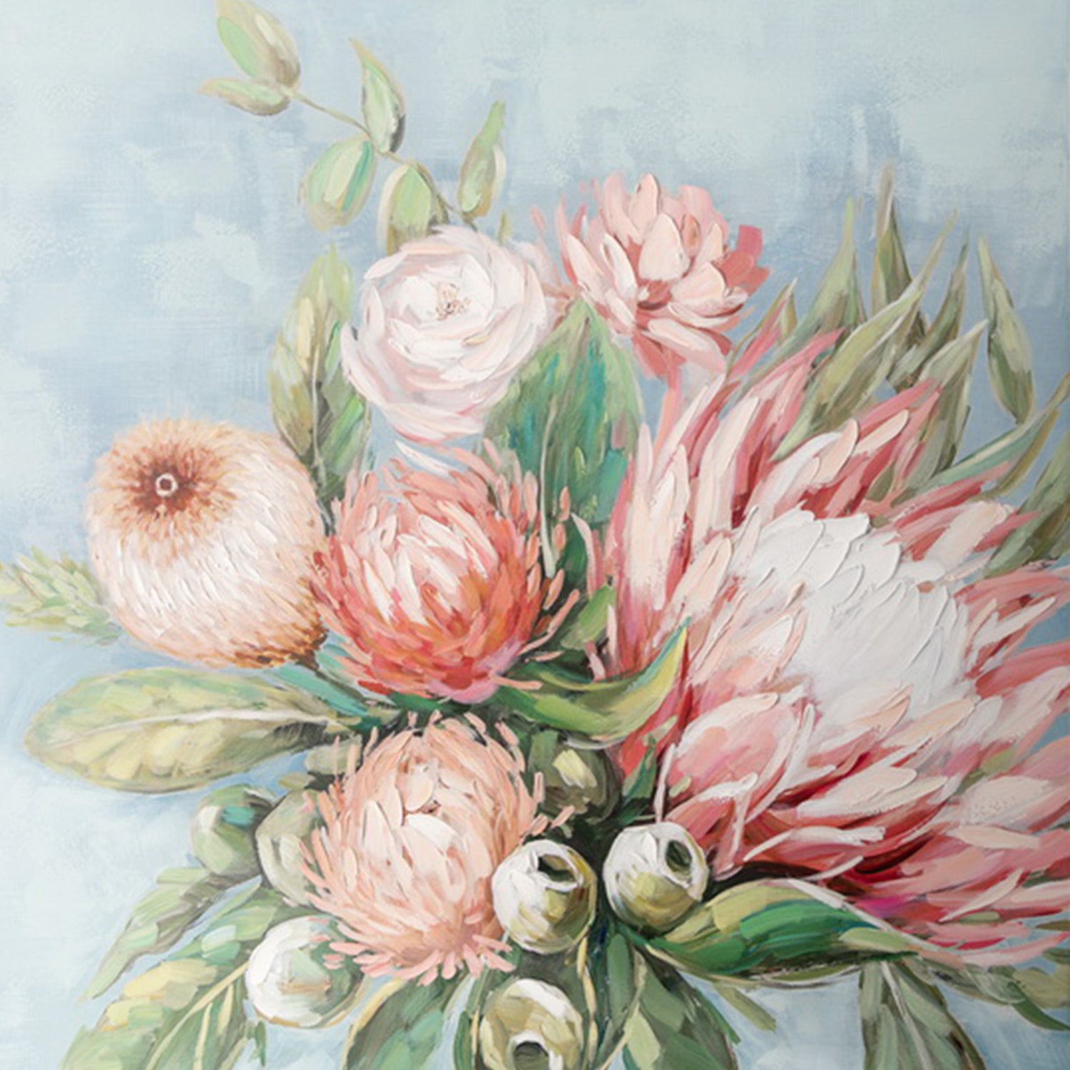 3D Hand Painted Oil Paint Embellishment