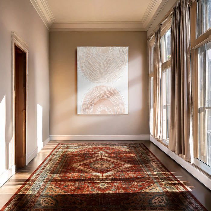 Brushmarks Oil Painting Textured Blush Arches by Urban Style