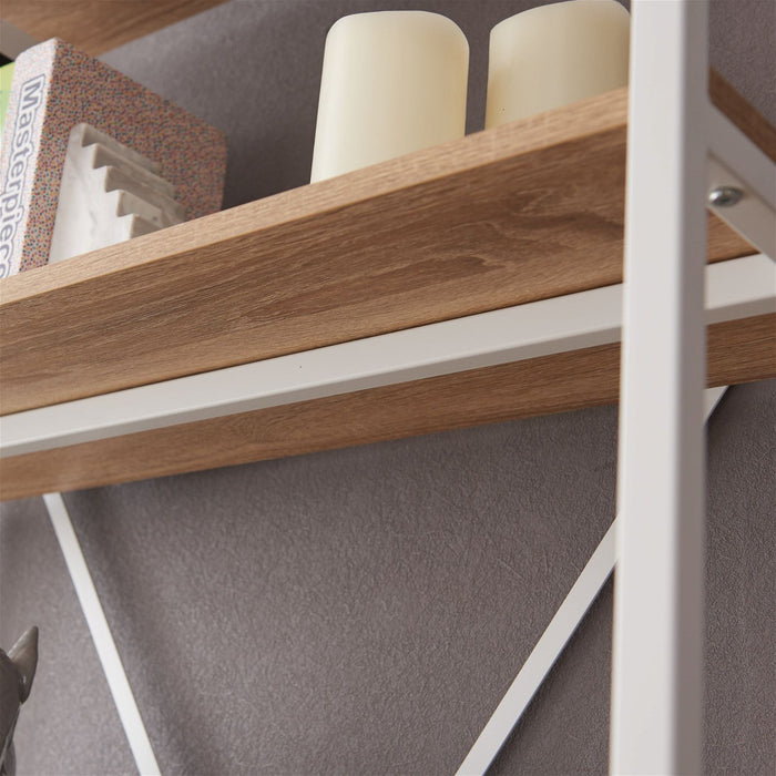 ASPECT 1800 Bookcase Oak by Workzone™ -Home Living Store - -  