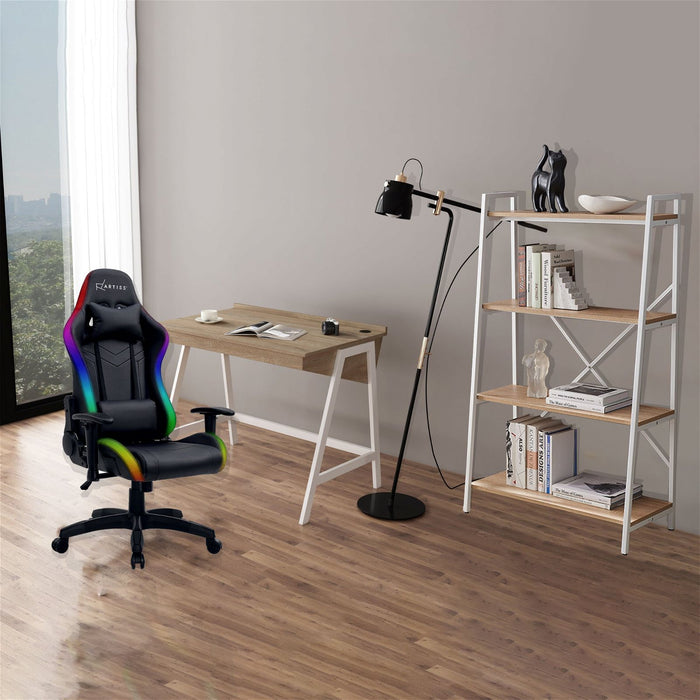 ASPECT Desk Oak by Workzone™ -Home Living Store - -  