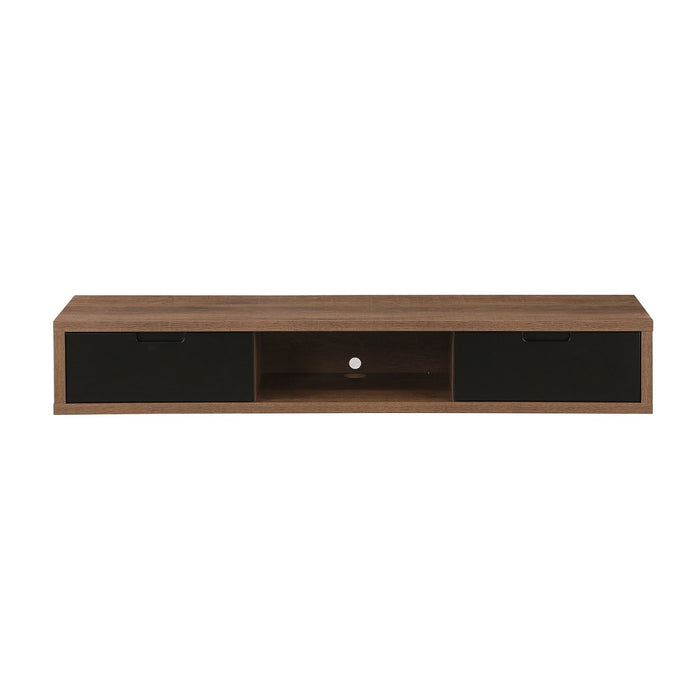 Air Entertainment Unit, Wall Mount, Entertainment Unit, 1500mm Dark Oak by Criterion - Home Living Store - Floating TV Cabinet