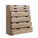 Artiss 6 Chest of Drawers - MYLA Oak -Home Living Store - -  