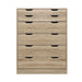 Artiss 6 Chest of Drawers - MYLA Oak -Home Living Store - -  