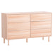 Artiss 6 Chest of Drawers Cabinet Dresser Table Tallboy Storage Bedroom Pine -Home Living Store - -  