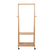 Artiss Bamboo Hanger Stand Wooden Clothes Rack Display Shelf -Home Living Store - -  