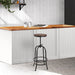 Artiss Bar Stools Adjustable Wood Chairs -Home Living Store - -  