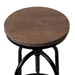 Artiss Bar Stools Adjustable Wood Chairs -Home Living Store - -  