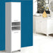 Artiss Bathroom Cabinet Storage 185cm White -Home Living Store - -  