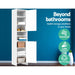Artiss Bathroom Cabinet Storage 185cm White -Home Living Store - -  
