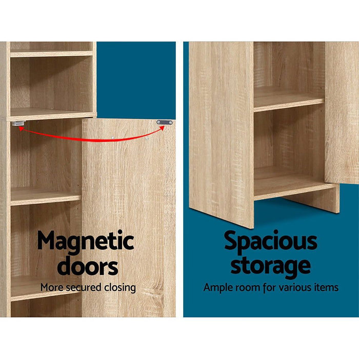 Artiss Bathroom Cabinet Storage 185cm Wooden -Home Living Store - -  
