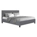 Artiss Bed Frame Double Size Grey NEO -Home Living Store - -  