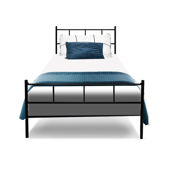 Artiss Bed Frame Single Metal Bed Frames SOL -Home Living Store - -  