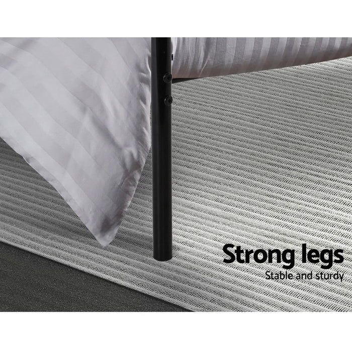 Artiss Bed Frame Single Metal Bed Frames SOL -Home Living Store - -  
