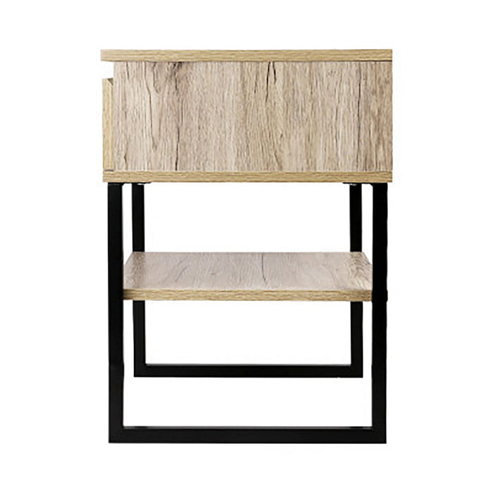 Artiss Bedside Table 1 Drawers with Shelf - CASEY -Home Living Store - -  