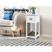 Artiss Bedside Table Vintage - THYME White -Home Living Store - -  