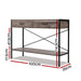 Artiss Console Table 2 Drawers Walnut Marconi -Home Living Store - -  