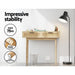 Artiss Console Table 2 Rattan Drawers -Home Living Store - -  