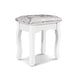Artiss Dressing Table Stool Bedroom White Make Up Chair Fabric Furniture -Home Living Store - -  